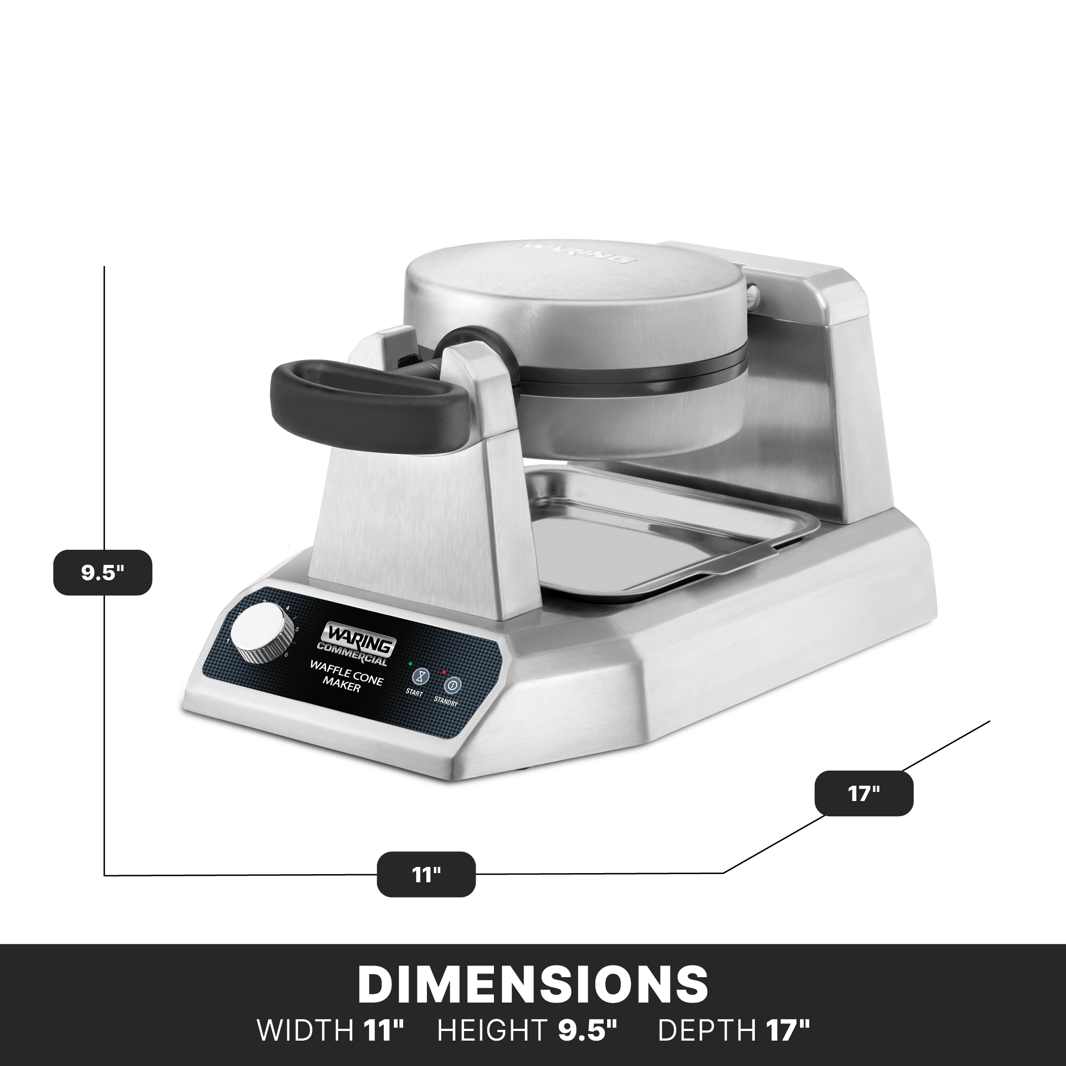 Single Waffle Cone Maker
